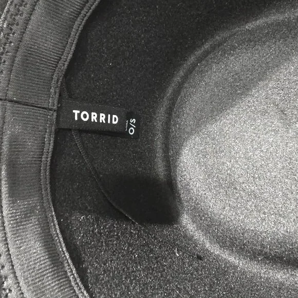 Torrid - Festi Western Hardware Detail Hat in Black - Picture 9 of 12